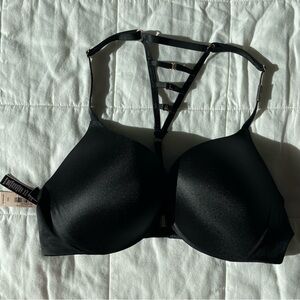NWT Victoria's Secret So Obsessed Black Push-Up Bra - 34C
